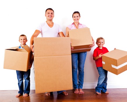 Removal team helping with a house move in Cranham