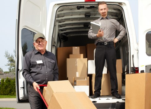 Moving van service for house and flat moves in Cranham