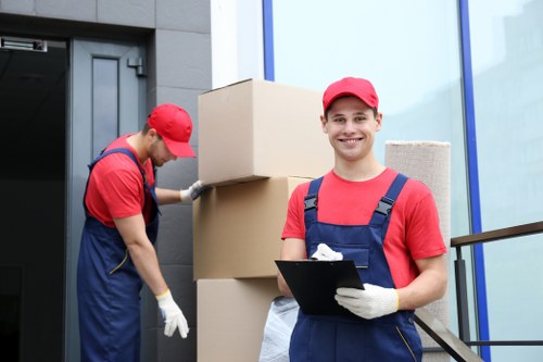Man and van removal service helping with a home move in Cranham