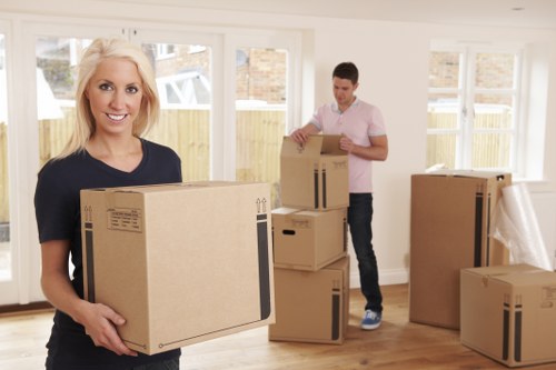 Removal team helping with a home move in Cranham