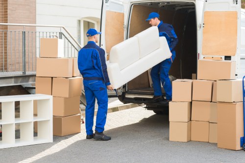 Local moving team helping with a Cranham relocation