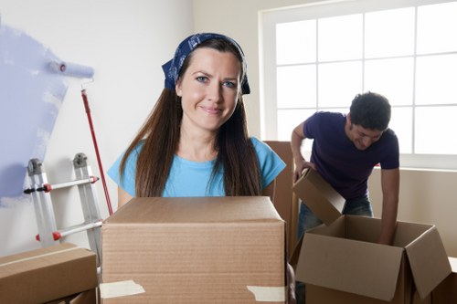 Removal van service supporting a flat or house move in Cranham