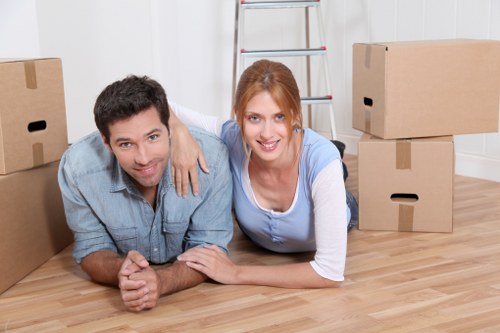 Careful packing and furniture handling during a Cranham removal