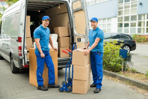 Unpacking household items into a new Cranham property